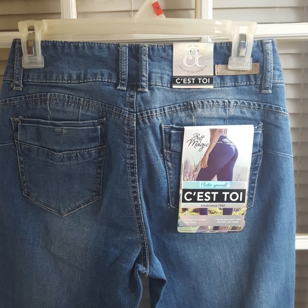 C'est Toi  brand new jesns. Size 9. Fantasic jeans